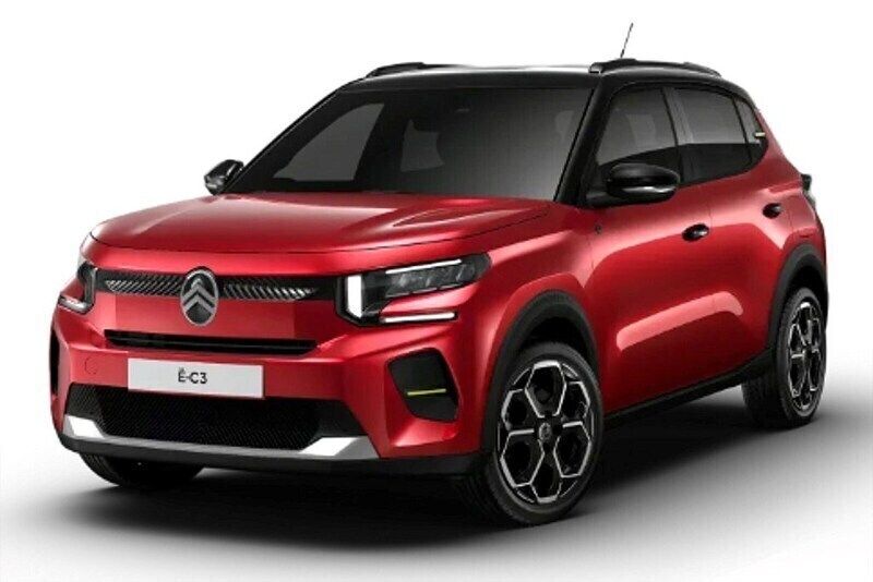 Röd elixir Ny 2025 Citroën e-C3 Halvkombi | 334 900 kr - Bild 1/1