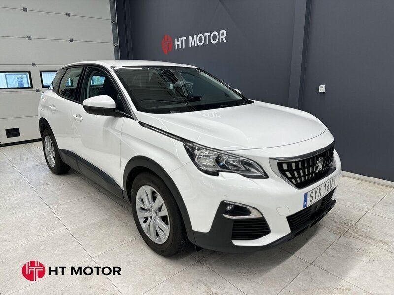 Vit Begagnad 2019 Peugeot 3008 Active SUV | 164 900 kr (Marknadspris) - Bild 1/3