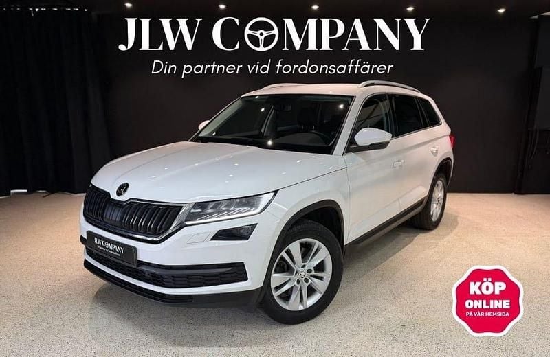 Vit Begagnad 2019 Skoda Kodiaq Business Line SUV | 259 000 kr (Bra pris) - Bild 1/4