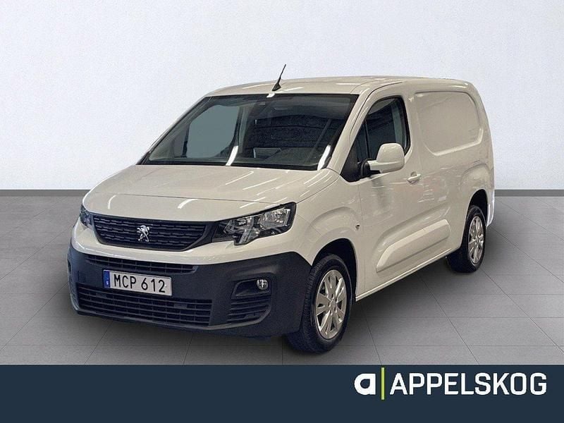 Vit Begagnad 2018 Peugeot Partner Van | 159 900 kr (Marknadspris) - Bild 1/4