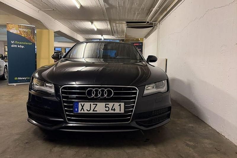 Begagnad Audi A7 Sportback Exclusive 313 HK (230 kW) 2013 Svart Halvkombi