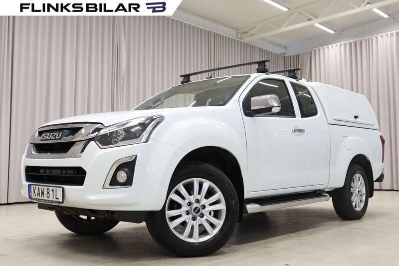 Vit Begagnad 2019 Isuzu D-Max Pickup | 379 900 kr - Bild 1/4