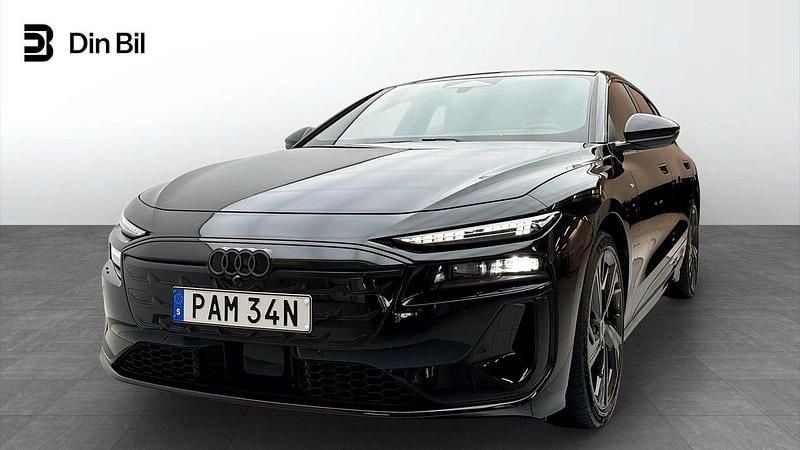 Svart Begagnad 2025 Audi A6 e-tron S-Line Kombi | 939 000 kr - Bild 1/4