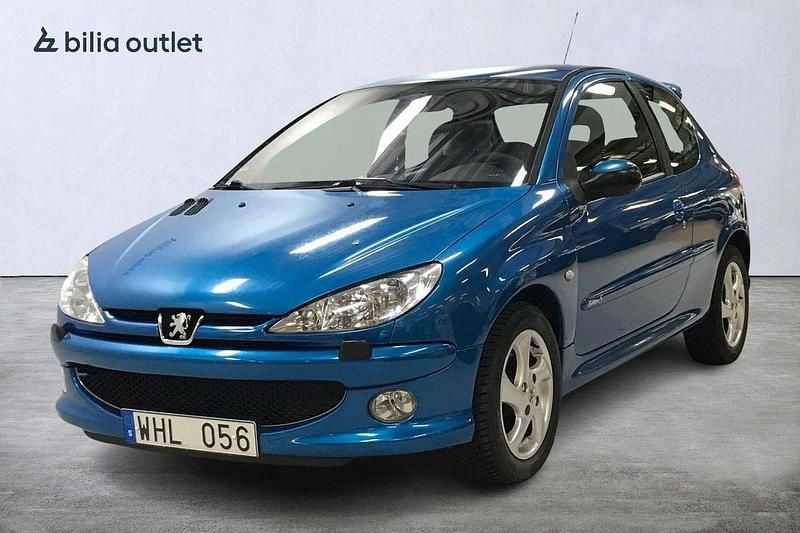Blå Begagnad 2004 Peugeot 206 Halvkombi | 14 900 kr (Bra pris) - Bild 1/3