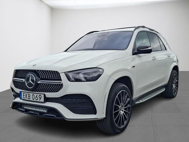 Vit Begagnad 2020 Mercedes GLE350 SUV | 499 500 kr (Marknadspris) - Bild 1/4