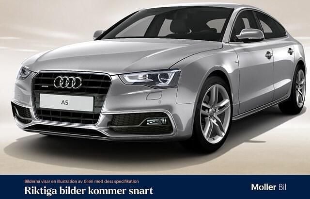 Florettsilver met Begagnad 2016 Audi A5 Sportback Halvkombi | 199 000 kr (Marknadspris) - Bild 1/4