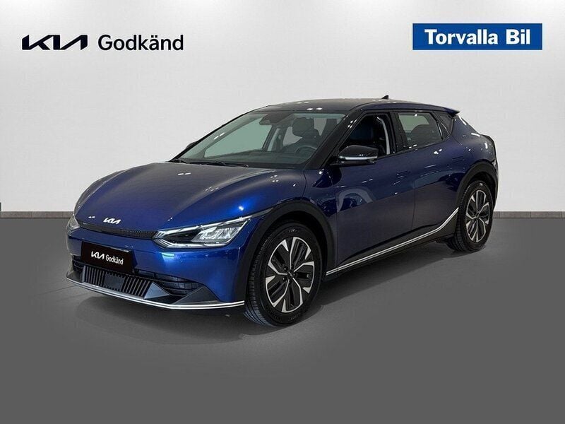 Blå (yacht blue) Begagnad 2022 Kia EV6 SUV | 389 900 kr - Bild 1/4