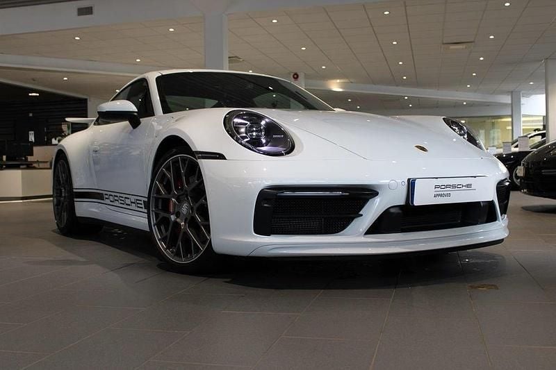 Vit Begagnad 2020 Porsche 911 Carrera 4S Sportkupé | 1 445 000 kr (Bra pris) - Bild 1/4
