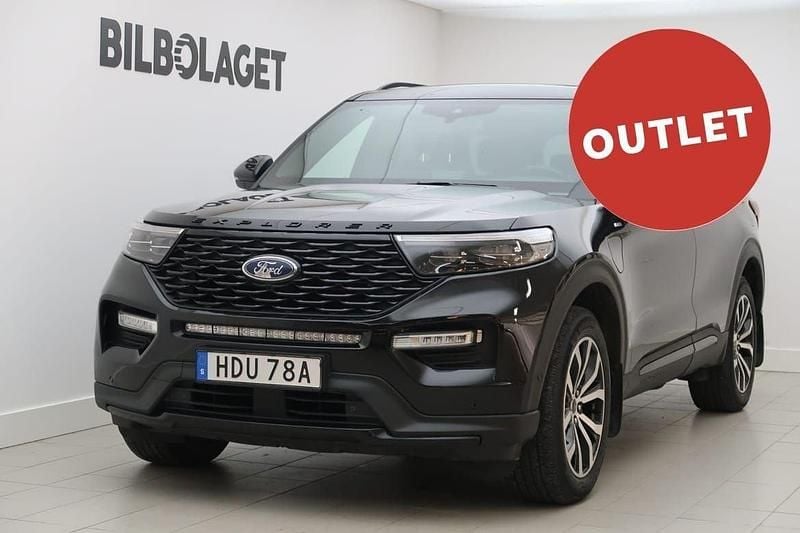 Svart Begagnad 2021 Ford Explorer ST-Line SUV | 389 500 kr (Superpris) - Bild 1/4
