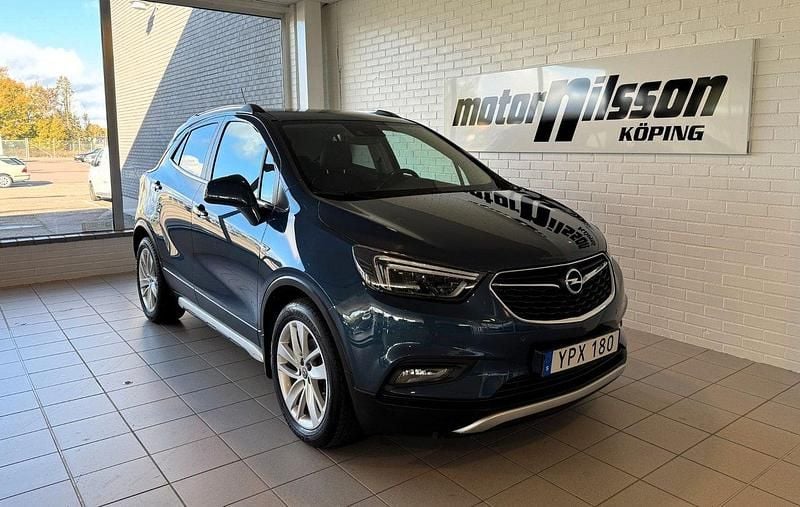 Blå Begagnad 2017 Opel Mokka X Dynamic SUV | 144 500 kr (Marknadspris) - Bild 1/4