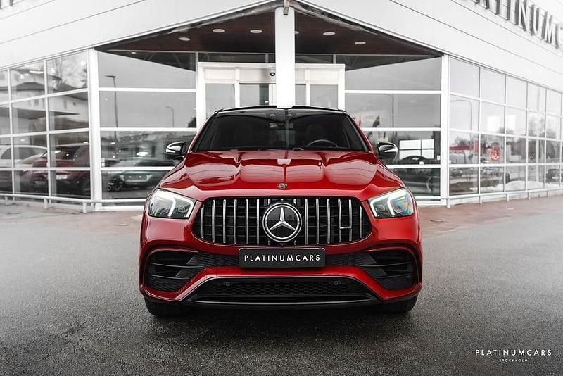 Begagnad Mercedes GLE63 AMG AMG 785 HK (577 kW) 2021 Hyacinth röd Sportkupé
