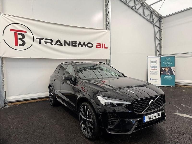 Begagnad Volvo XC60 R-Design 456 HK (335 kW) 2024 Svart SUV