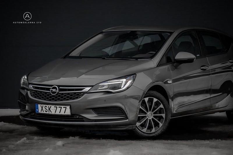 Begagnad Opel Astra Enjoy 125 HK (91 kW) 2018 Grå