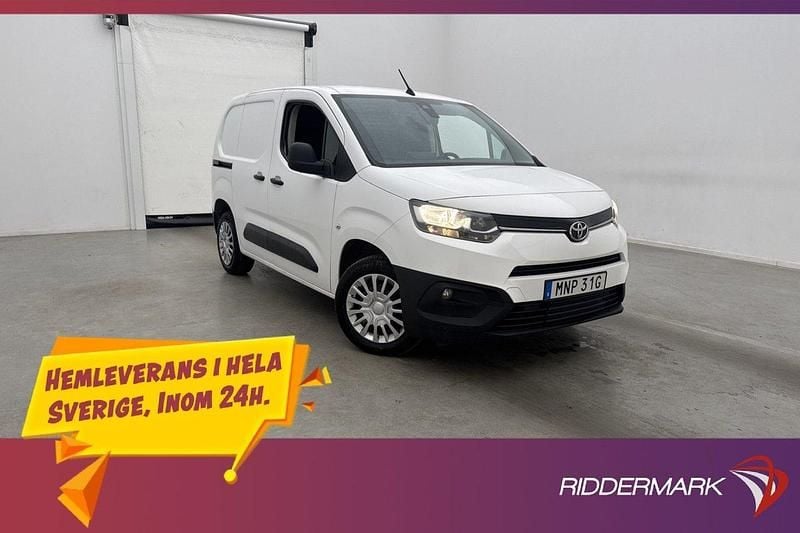 Vit Begagnad 2020 Toyota Proace City Van | 149 800 kr (Marknadspris) - Bild 1/3