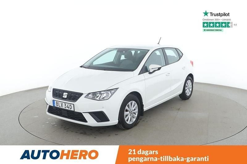 Vit Begagnad 2021 Seat Ibiza Style Halvkombi | 179 000 kr (Marknadspris) - Bild 1/4