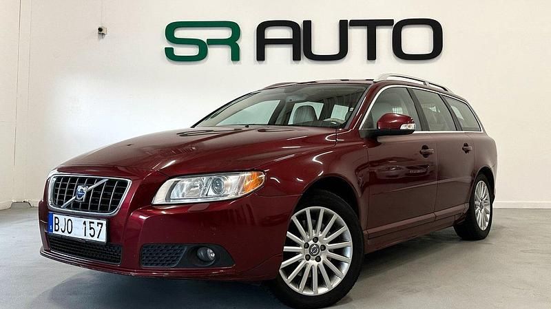 Röd Begagnad 2007 Volvo V70 Summum Kombi | 129 900 kr (Dyr) - Bild 1/4