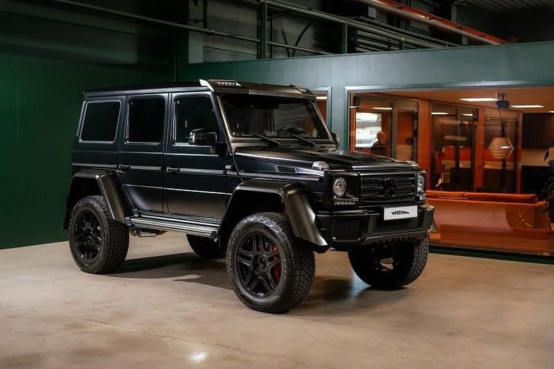 Begagnad Mercedes G500 Exclusive 422 HK (310 kW) 2016 Svart SUV
