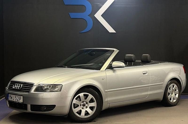 Begagnad Audi A4 Cabriolet 163 HK (119 kW) 2006 Silver Cab