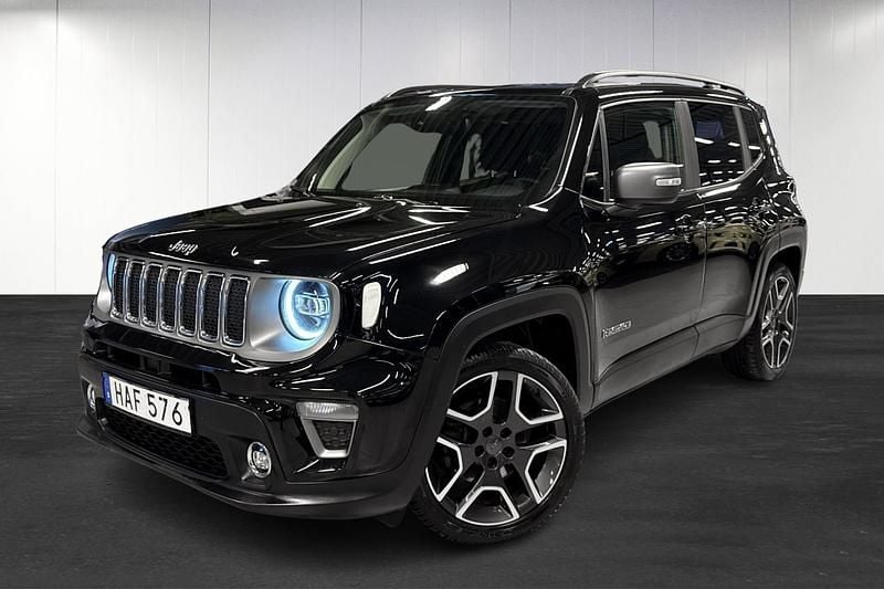 Begagnad Jeep Renegade Limited 150 HK (110 kW) 2019 Svart SUV