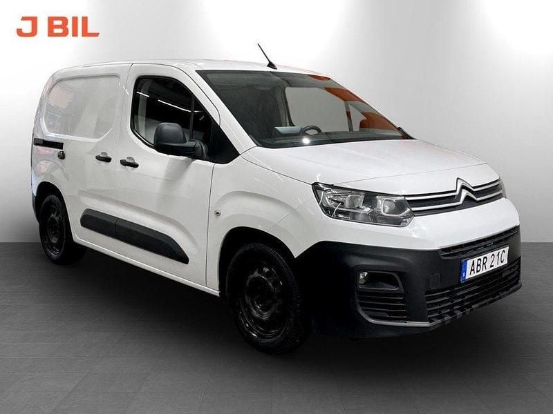 Vit Begagnad 2019 Citroën Berlingo Van | 119 900 kr (Bra pris) - Bild 1/4