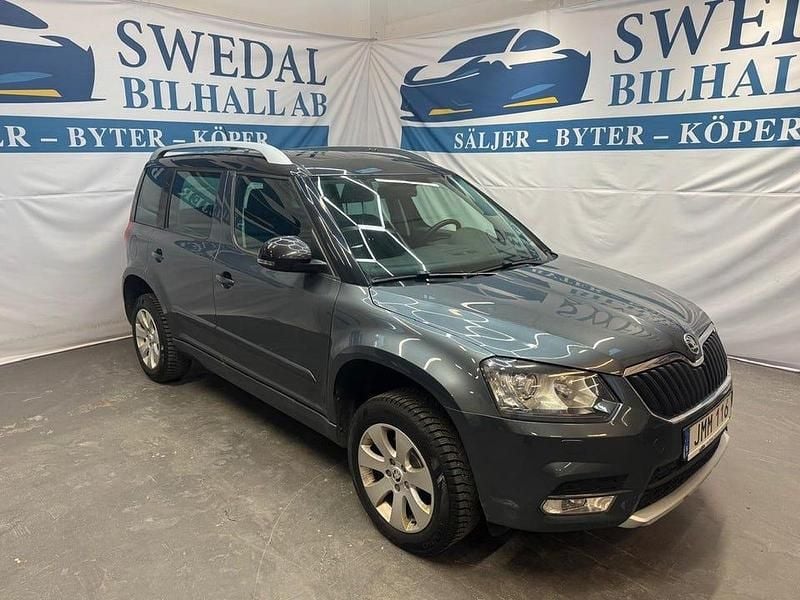 Grå Begagnad 2014 Skoda Yeti SUV | 89 800 kr (Bra pris) - Bild 1/4