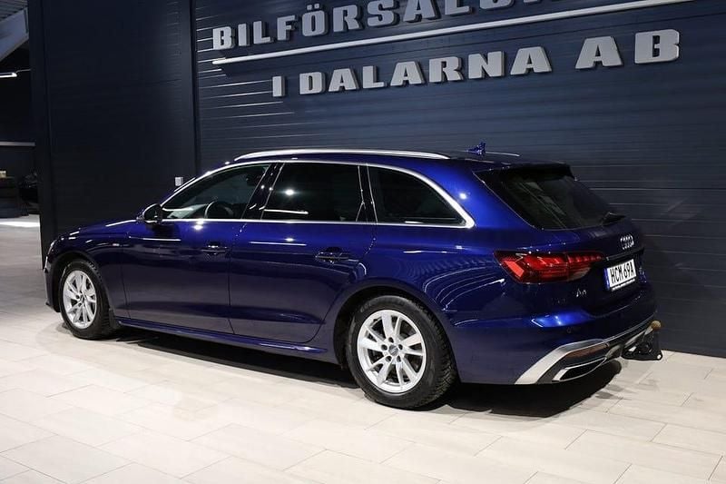 Begagnad Audi A4 S-Line 190 HK (139 kW) 2020 Blå Kombi