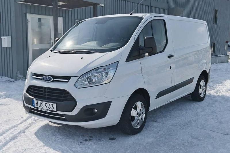 Vit Begagnad 2017 Ford Transit Custom | 97 800 kr (Marknadspris) - Bild 1/4