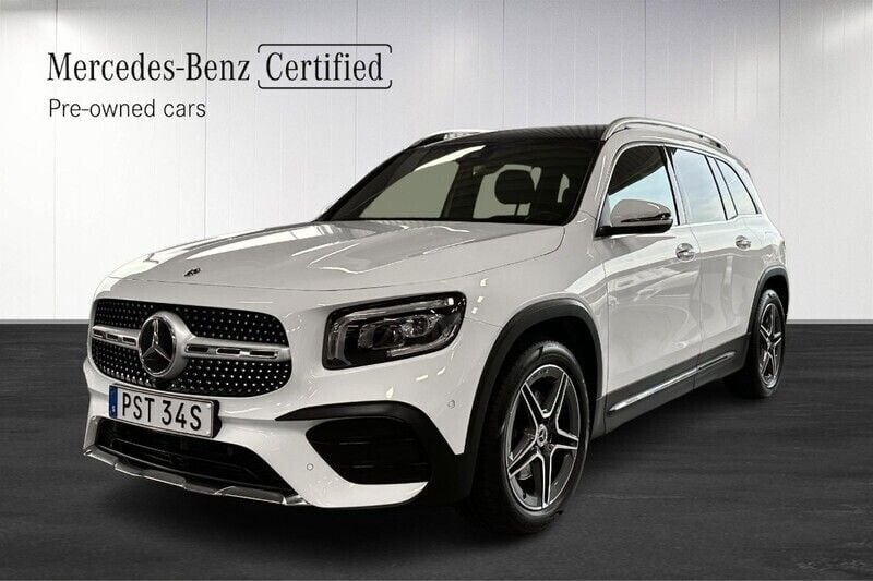 Svart Begagnad 2023 Mercedes GLB200 AMG SUV | 469 000 kr (Marknadspris) - Bild 1/4