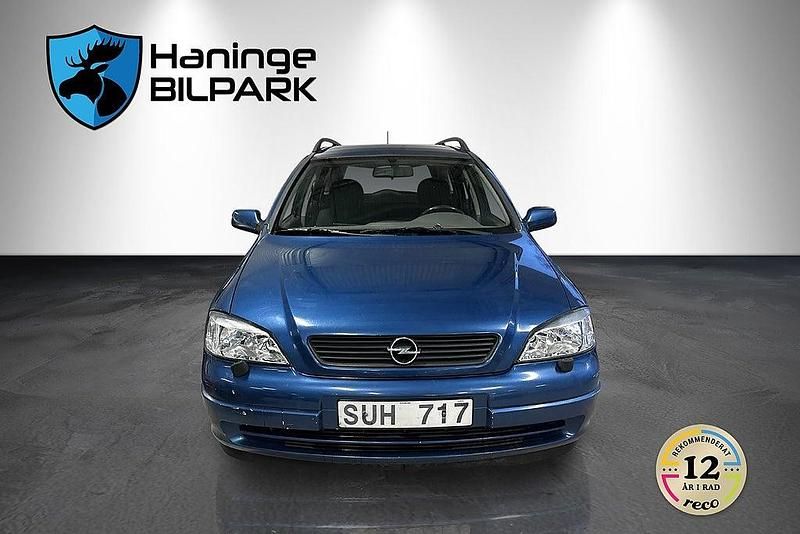 Begagnad Opel Astra 74 HK (54 kW) 2002 Blå Kombi