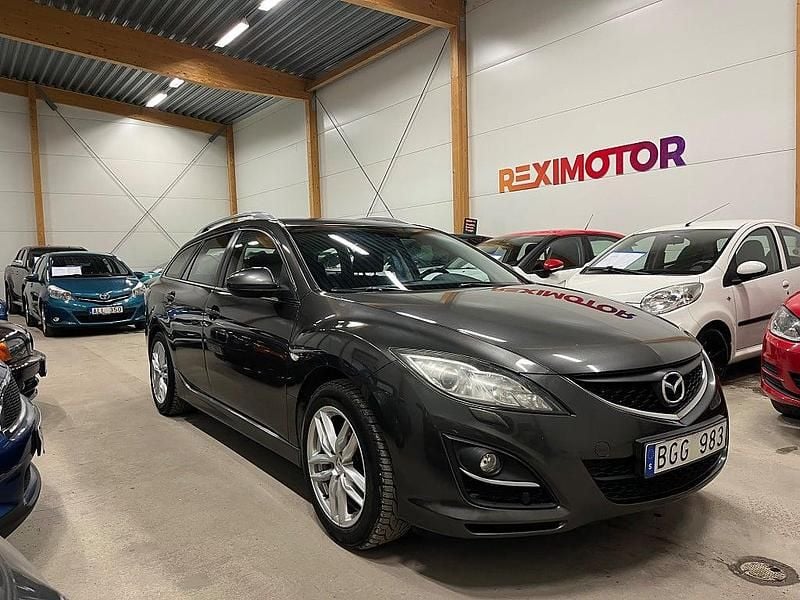 Begagnad Mazda 6 155 HK (114 kW) 2010 Grå Kombi