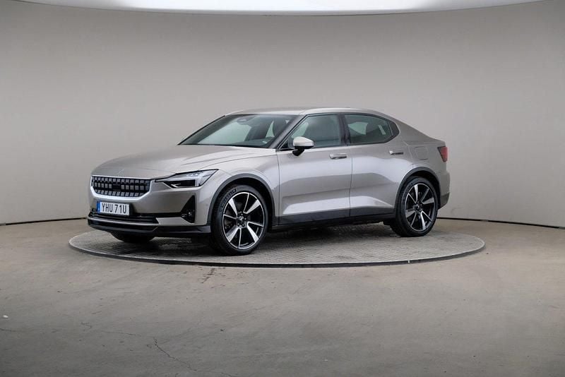 Grå (moon (metallic)) Begagnad 2022 Polestar 2 Pilot Halvkombi | 339 000 kr (Bra pris) - Bild 1/4