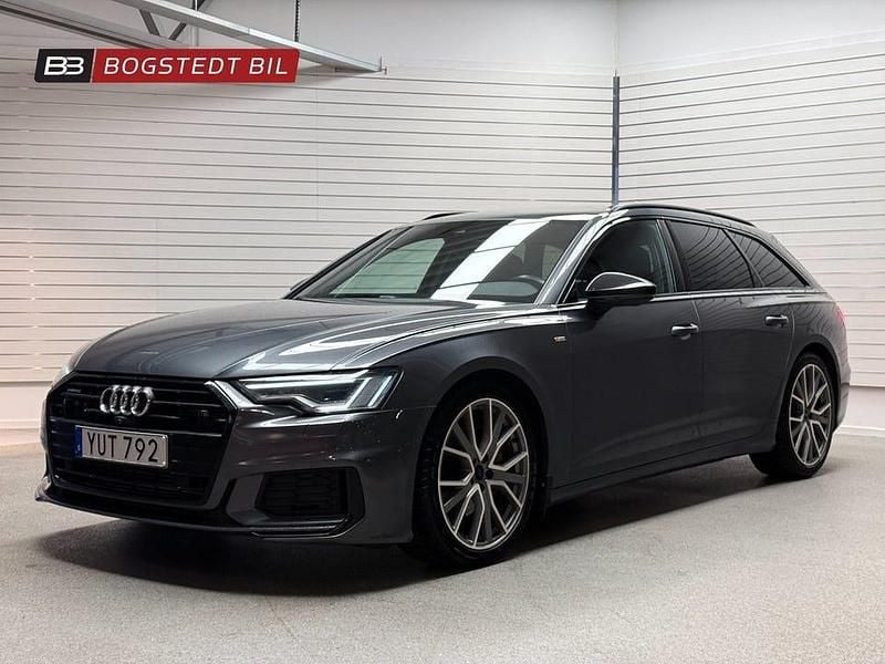 Begagnad Audi A6 S-Line 231 HK (169 kW) 2018 Grå Kombi