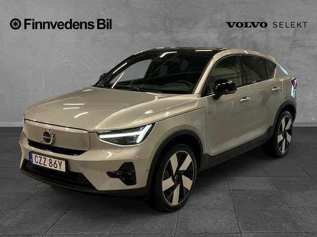 Silver Begagnad 2022 Volvo C40 Ultimate SUV | 419 000 kr (Marknadspris) - Bild 1/4