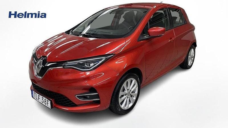 Röd Begagnad 2021 Renault Zoe Zen Halvkombi | 139 900 kr (Lite dyr) - Bild 1/4