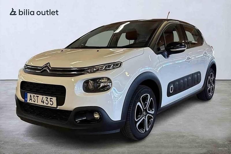 Vit Begagnad 2018 Citroën C3 Halvkombi | 84 900 kr (Marknadspris) - Bild 1/1