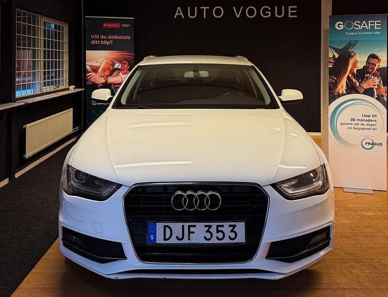 Vit Begagnad 2015 Audi A4 Sport Kombi | 94 900 kr (Marknadspris) - Bild 1/4