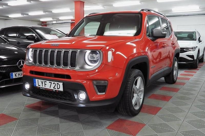 Röd Begagnad 2020 Jeep Renegade SUV | 197 500 kr (Bra pris) - Bild 1/4