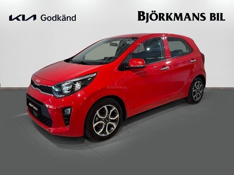 Röd Begagnad 2022 Kia Picanto 4 Halvkombi | 129 900 kr (Bra pris) - Bild 1/4