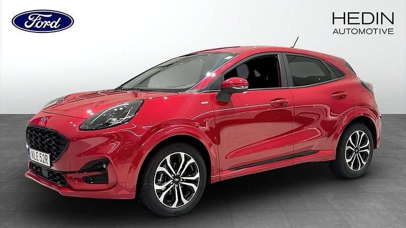 Röd Begagnad 2022 Ford Puma ST-Line Halvkombi | 209 000 kr (Bra pris) - Bild 1/4