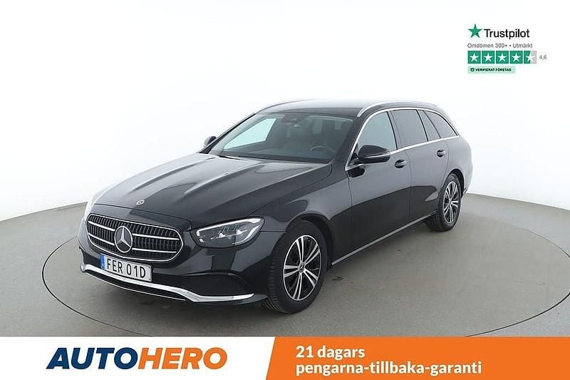 Svart Begagnad 2023 Mercedes E220 Avantgarde Kombi | 404 000 kr (Marknadspris) - Bild 1/4