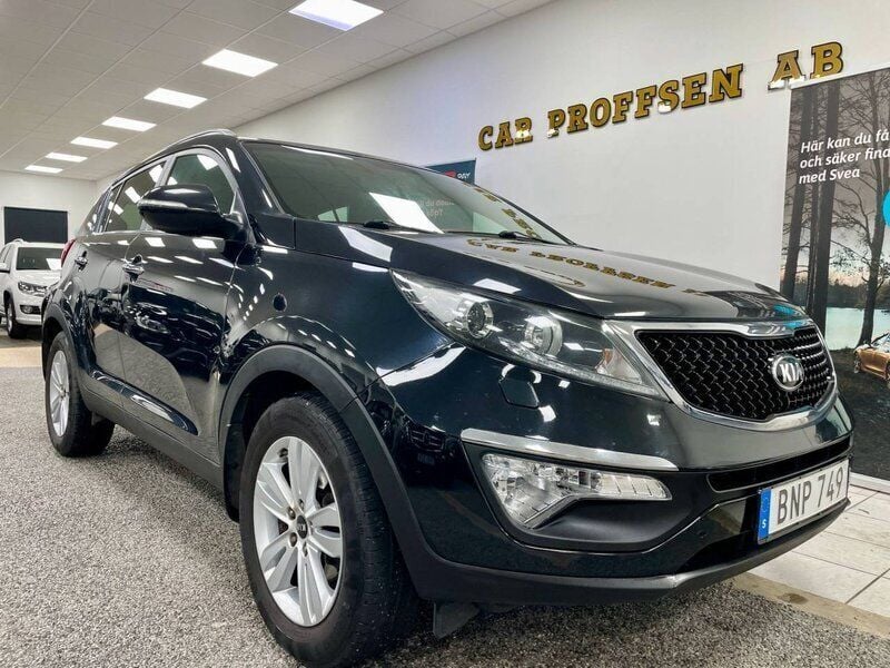 Svart Begagnad 2014 Kia Sportage SUV | 119 900 kr (Dyr) - Bild 1/4
