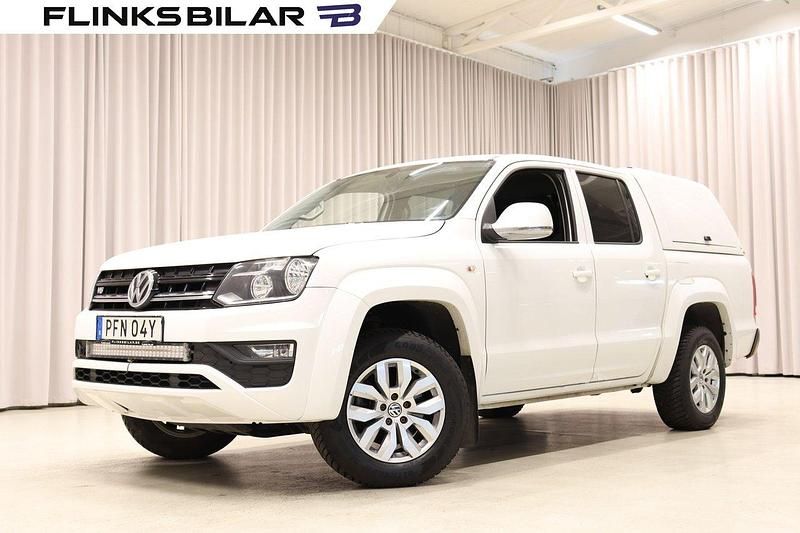 Vit Begagnad 2020 VW Amarok Pickup | 319 900 kr (Bra pris) - Bild 1/4