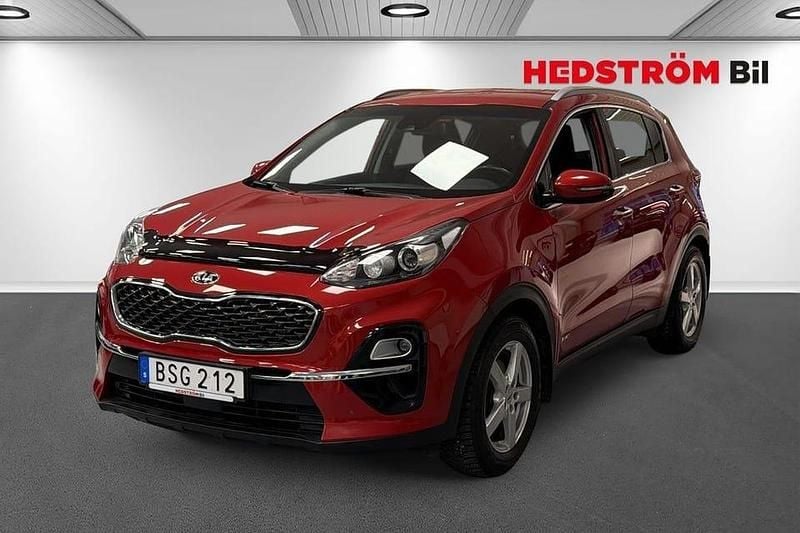Röd Begagnad 2019 Kia Sportage Advance SUV | 229 000 kr (Bra pris) - Bild 1/4