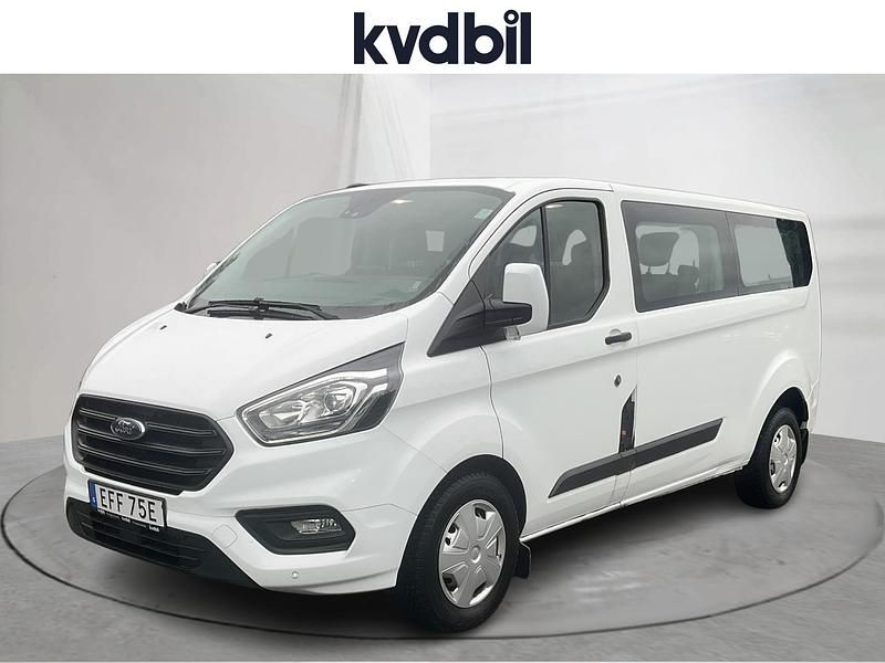 Vit Begagnad 2021 Ford Transit Custom Kombi | 290 000 kr (Marknadspris) - Bild 1/3