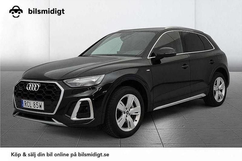 Svart Begagnad 2022 Audi Q5 S-Line SUV | 448 900 kr (Marknadspris) - Bild 1/3