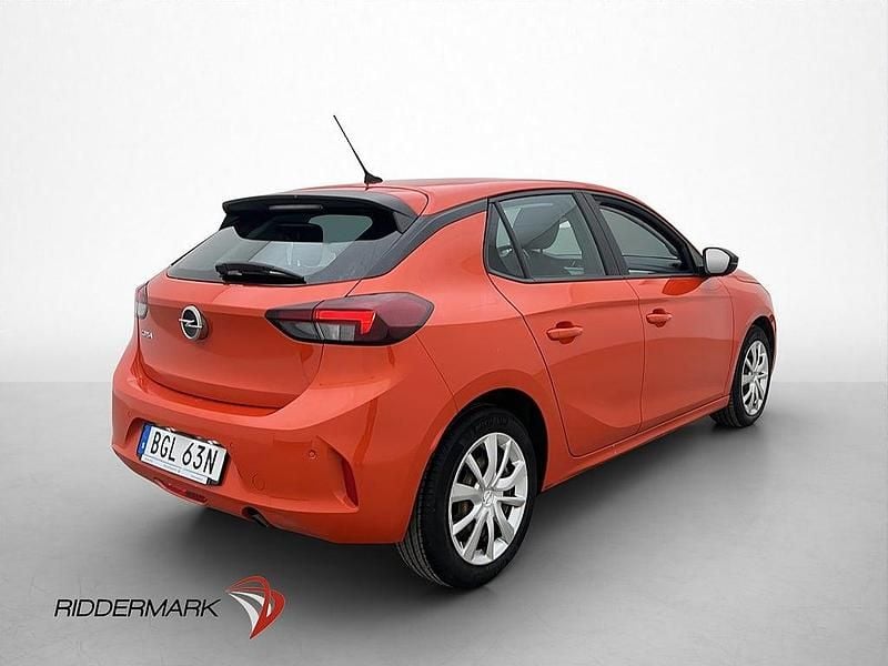 Begagnad Opel Corsa Edition 75 HK (55 kW) 2020 Orange Halvkombi
