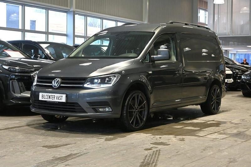 Grå Begagnad 2016 VW Caddy Maxi Minibuss | 149 000 kr (Marknadspris) - Bild 1/4