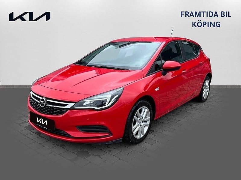 Röd Begagnad 2015 Opel Astra Enjoy Halvkombi | 99 500 kr (Marknadspris) - Bild 1/4