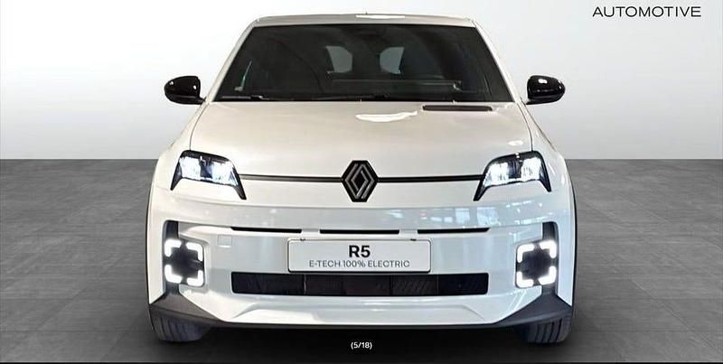 Ny Renault R5 Evolution 110 kW (150 HK) 2025 Vit Halvkombi