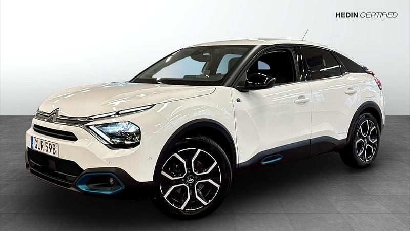 Vit Begagnad 2022 Citroën e-C4 Shine SUV | 219 900 kr (Marknadspris) - Bild 1/4